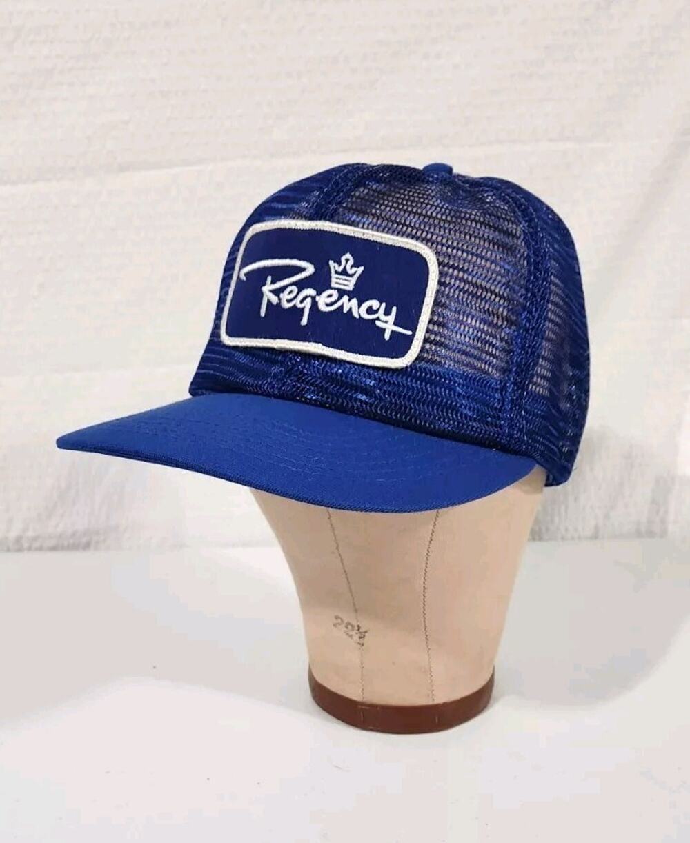 Vintage USA MADE Regency Communication FM 2 Way Radio Patch Trucker Hat Snapback